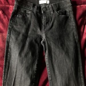 Black denim jeans by Madewell